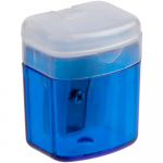 Универсальный пенал из переработанного полиэстера RPET Holder, серый/синий - купить оптом