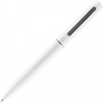 Ручка шариковая Scribo, матовая белая, фото 1