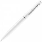 Ручка шариковая Scribo, матовая белая, фото 2