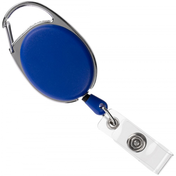 Ретрактор Access New с карабином, синий - купить оптом