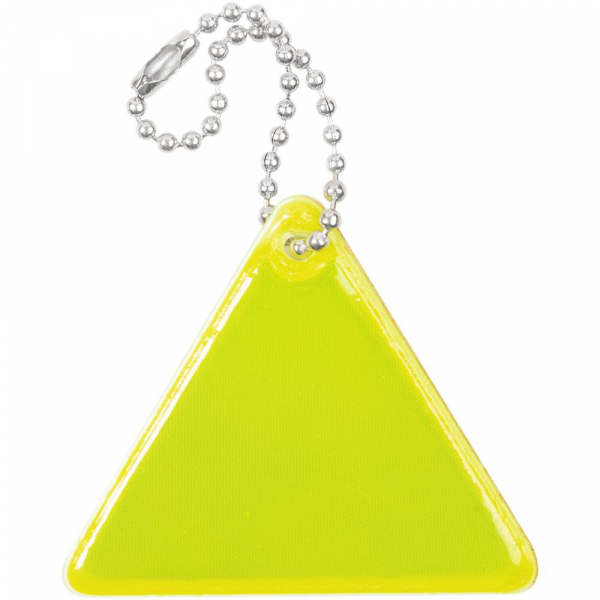 Светоотражатель Spare Care, треугольник, желтый неон - купить оптом