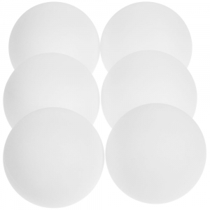 Набор из 6 мячей для настольного тенниса Pongo, белый - купить оптом
