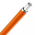 Ручка шариковая Slim Beam, оранжевая, фото 1