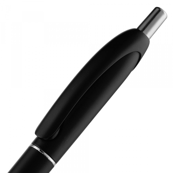 Ручка шариковая Bright Spark, черный металлик - купить оптом