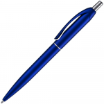Ручка шариковая Bright Spark, синий металлик, фото 1