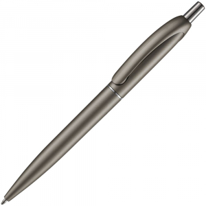 Ручка шариковая Bright Spark, серый металлик - купить оптом