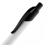 Ручка шариковая Undertone Black Soft Touch, белая, фото 4