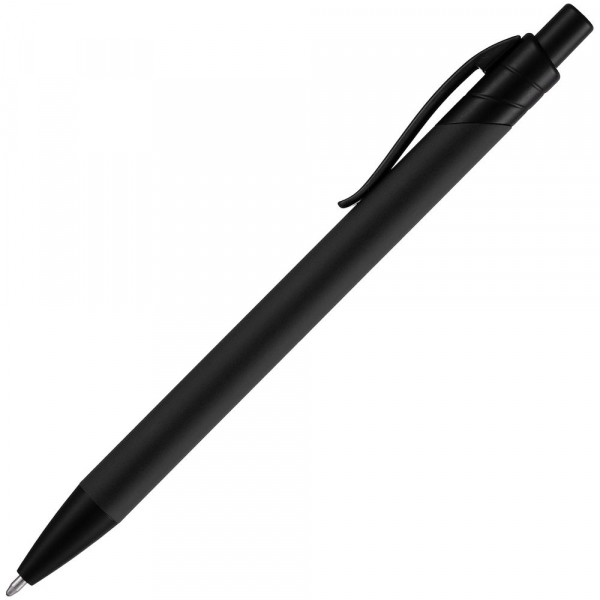 Ручка шариковая Undertone Black Soft Touch, черная - купить оптом
