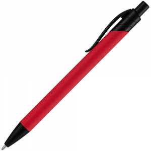 Ручка шариковая Undertone Black Soft Touch, красная - купить оптом