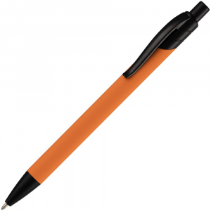 Ручка шариковая Undertone Black Soft Touch, оранжевая - купить оптом