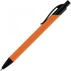 Ручка шариковая Undertone Black Soft Touch, оранжевая - купить оптом