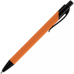 Ручка шариковая Undertone Black Soft Touch, оранжевая, фото 2