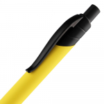 Ручка шариковая Undertone Black Soft Touch, желтая, фото 4