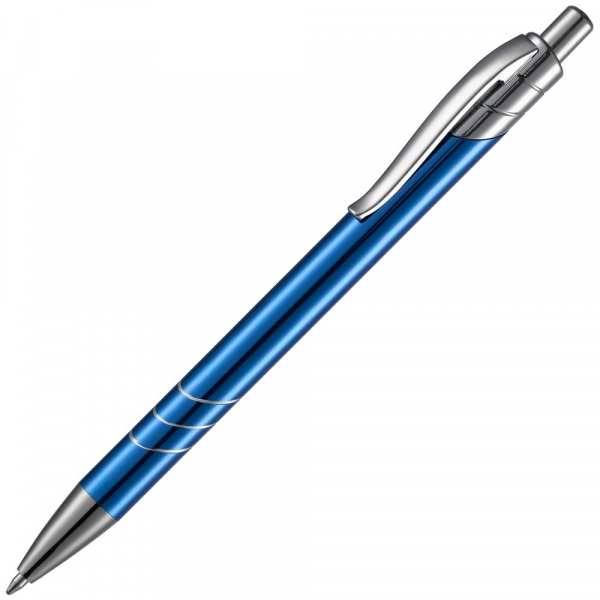 Ручка шариковая Undertone Metallic, синяя - купить оптом