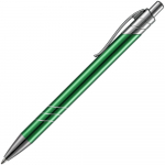 Ручка шариковая Undertone Metallic, зеленая, фото 1