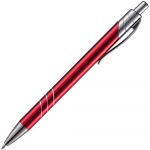 Ручка шариковая Undertone Metallic, красная, фото 1