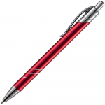 Ручка шариковая Undertone Metallic, красная, фото 2