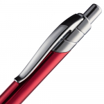 Ручка шариковая Undertone Metallic, красная, фото 4