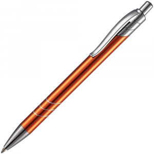 Ручка шариковая Undertone Metallic, оранжевая - купить оптом