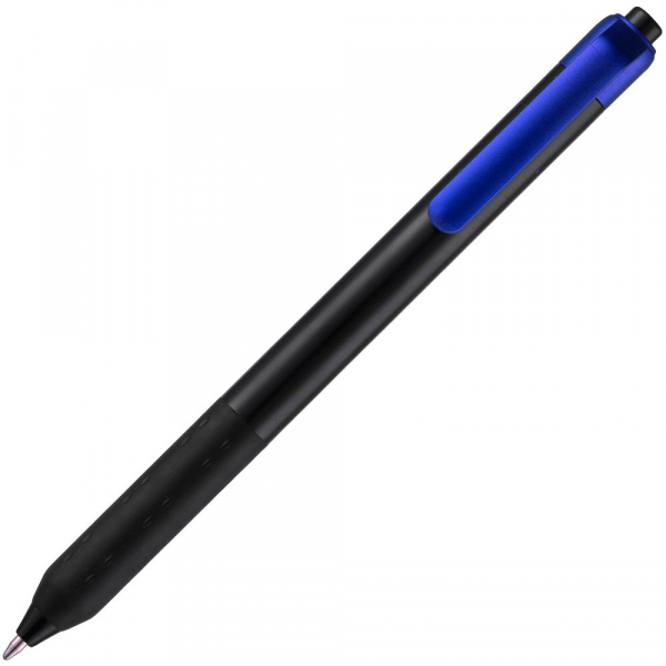 Ручка шариковая Fluent, синий металлик - купить оптом