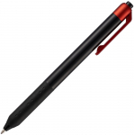 Ручка шариковая Fluent, красный металлик, фото 2