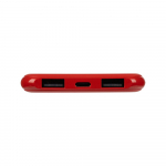 Aккумулятор Uniscend Half Day Type-C 5000 мAч, красный, фото 3