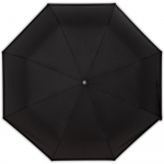 Зонт складной Cloudburst, черный, фото 1