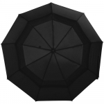 Складной зонт Dome Double с двойным куполом, черный, фото 1