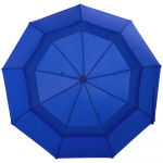 Складной зонт Dome Double с двойным куполом, синий, фото 1