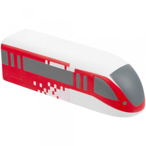 Антистресс «Поезд», белый с красным - купить оптом