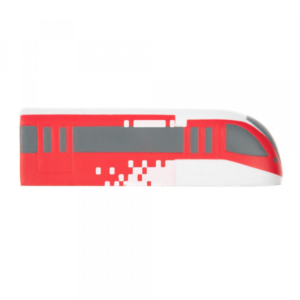 Антистресс «Поезд», белый с красным - купить оптом