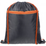 Детский рюкзак Novice, серый с оранжевым, фото 1