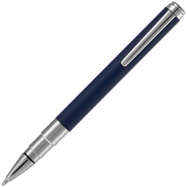 Ручка шариковая Kugel Chrome, синяя - купить оптом