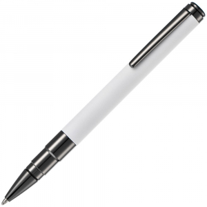 Ручка шариковая Kugel Gunmetal, белая - купить оптом