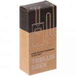 Аккумулятор c быстрой зарядкой Trellis Geek 10000 мАч, темно-серый, фото 12