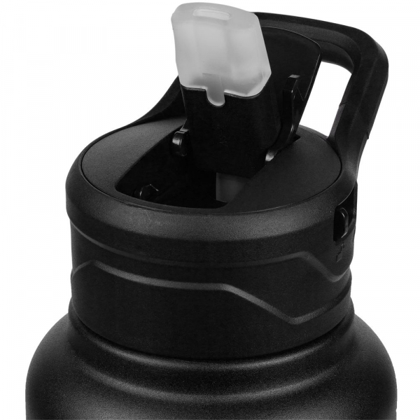 Термобутылка Fujisan XL, черная - купить оптом