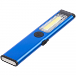 Фонарик-факел аккумуляторный Wallis с магнитом, синий, фото 2