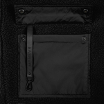 Куртка унисекс Oblako, черная, фото 7
