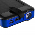 Аккумулятор с беспроводной зарядкой Holiday Maker Wireless, 10000 мАч, синий, фото 6