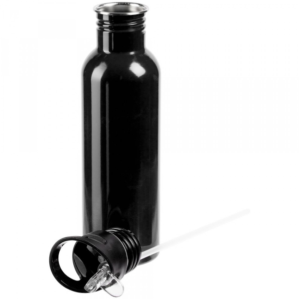 Спортивная бутылка Cycleway, черная - купить оптом