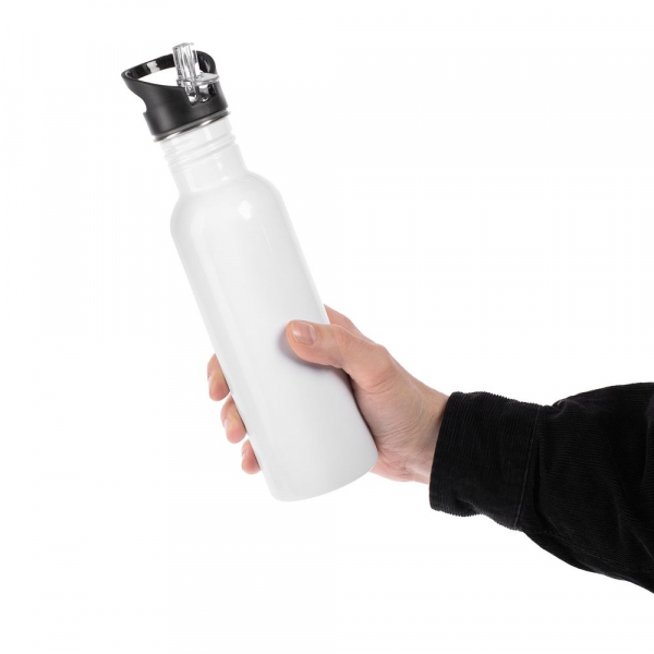 Спортивная бутылка Cycleway, белая - купить оптом