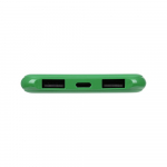 Aккумулятор Uniscend Half Day Type-C 5000 мAч, зеленый, фото 3