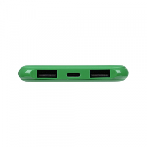Aккумулятор Uniscend Half Day Type-C 5000 мAч, зеленый - купить оптом