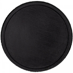 Лейбл из ПВХ с липучкой Menteqo Round, черный, фото 1