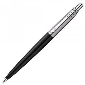 Ручка шариковая Parker Jotter Originals Black Chrome CT, черная - купить оптом