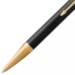 Ручка шариковая Parker IM Premium Black/Gold GT, фото 1