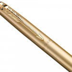 Ручка шариковая Parker Jotter XL Monochrome Gold, золотистая, фото 1