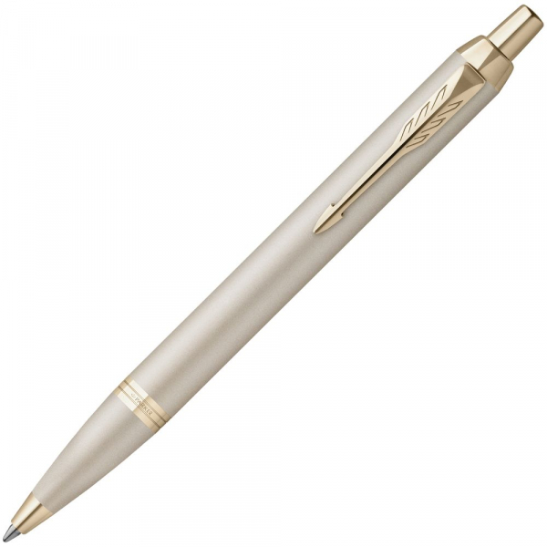 Ручка шариковая Parker IM Professionals Monochrome Champagne, золотистая - купить оптом