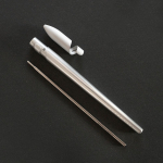 Шариковая ручка Sostanza, серебристая, фото 4