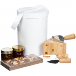 Подарочный набор для вина и сыра Reze из 4 предметов, натуральный - купить оптом